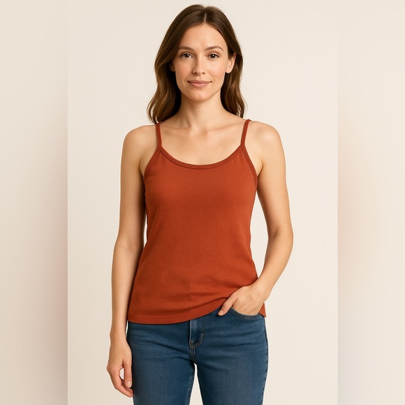 Michael Stars Tops - Michael Stars orange stretch glitter tank. One size fits all (most). LL
